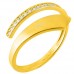 Χρυσό δαχτυλίδι fashion K14 με ζιργκόν
